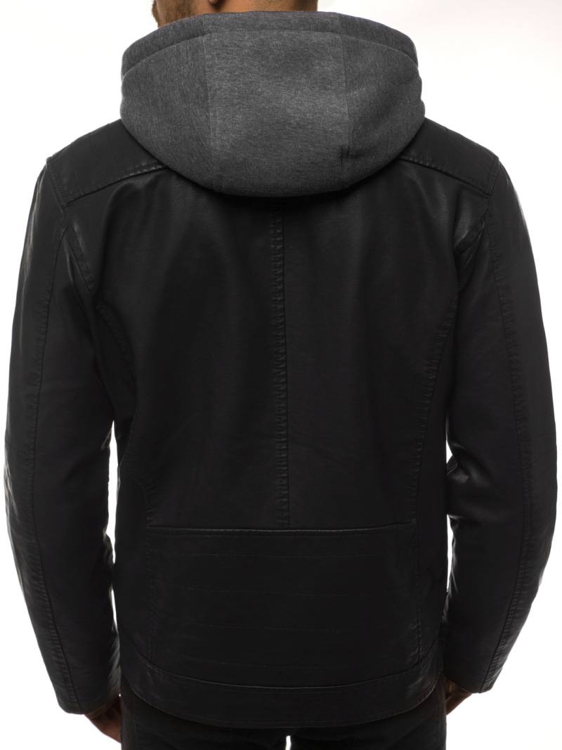 Chaqueta de hombre negra OZONEE JB/JP1127