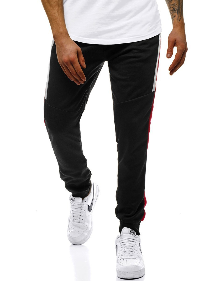 Pantalón de chándal de hombre negras OZONEE JS/JZ11023