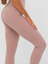 Leggings para mujer rosa en polvo OZONEE JS/17K585/7
