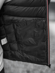 Chaqueta de hombre negra OZONEE JS/SM71