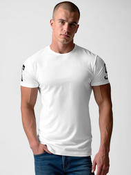 Camiseta de hombre blanca OZONEE O/8T1260/1Z