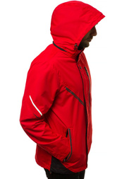 Chaqueta de hombre roja OZONEE MG/2517