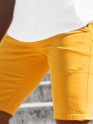 Pantalones cortos chinos de hombre amarillo OZONEE JB/JP1140