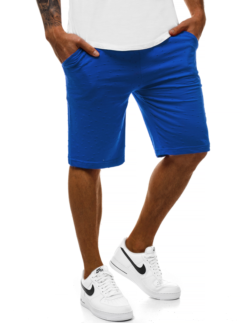 Pantalón corto de hombre azul OZONEE MAD/2923