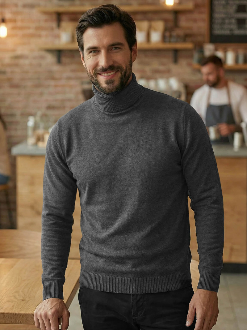 Jersey de hombre grafito OZONEE JS/59B3603/5