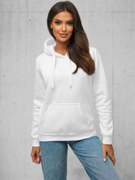 Sudadera de mujer blanca OZONEE JS/W02Z