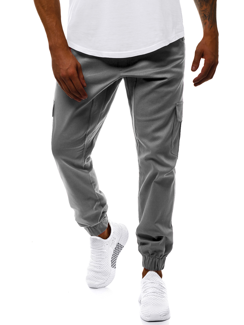 Pantalón jogger de hombre gris OZONEE A/404