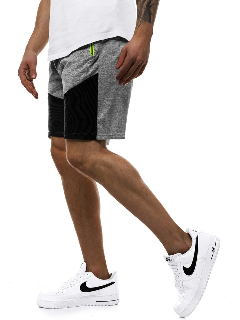 Pantalón corto de hombre gris JS/KS2512