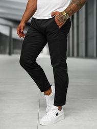Pantalón de hombre negras OZONEE BL/SK222/1