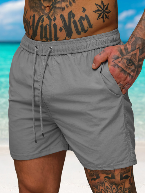 Bañador de hombre gris OZONEE JS/XL018/2