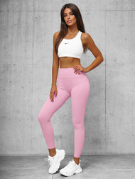 Leggings para mujer rosa claro OZONEE O/K9-JZ