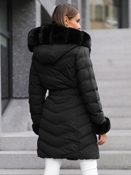 Chaqueta de mujer negra OZONEE JS/5M3156/392