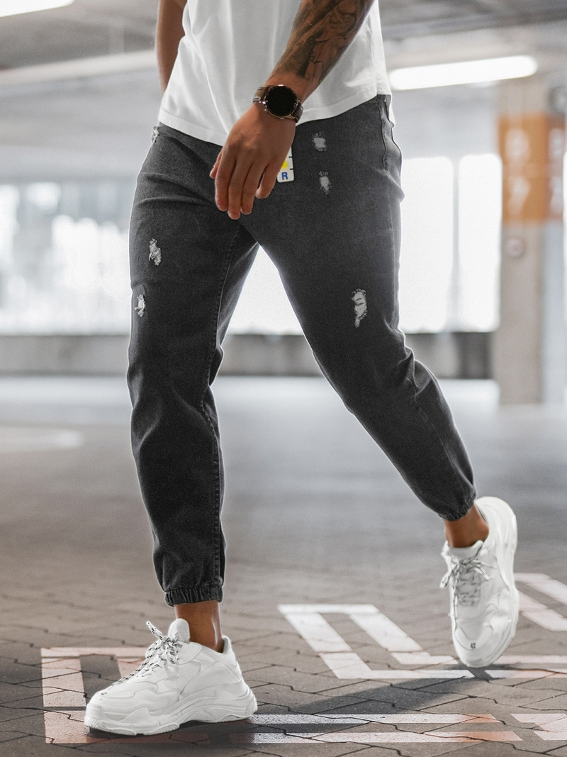 Pantalón jogger de hombre grafito OZONEE DO/6108/5