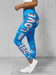 Leggings para mujer azul OZONEE O/20755Z