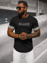 Camiseta de hombre negras OZONEE O/T7571