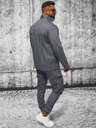 Chaqueta de hombre grafito OZONEE O/G3035