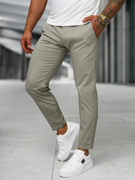Pantalón de hombre gris OZONEE BL/SK222/5
