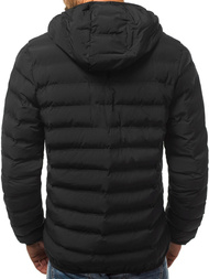 Chaqueta de hombre negra OZONEE JS/SM67Z