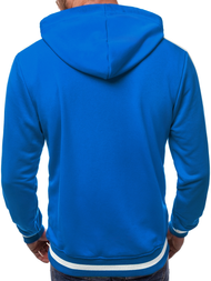 Sudadera de hombre azul OZONEE A/1009Z