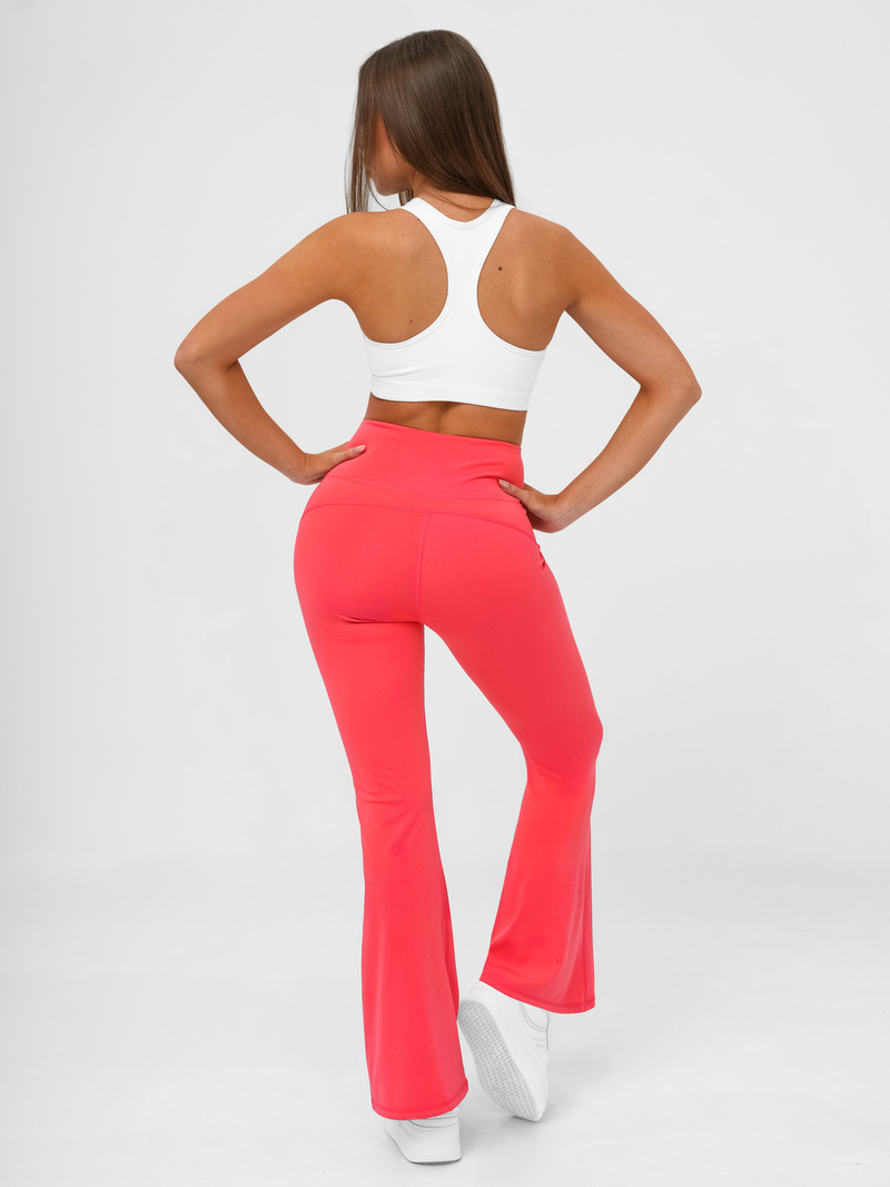 Leggings para mujer con piernas anchas frambuesa OZONEE JS/KTK006-J