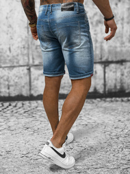 Pantalón corto de hombre azul OZONEE NB/MP0264BC