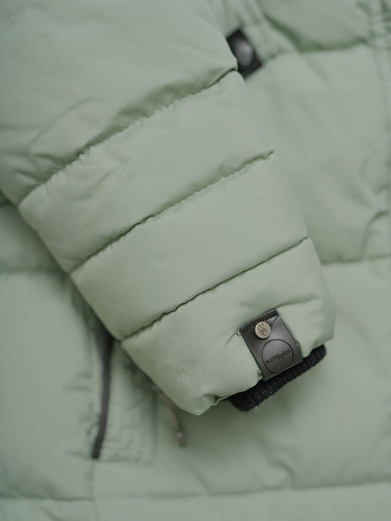 Chaqueta de mujer menta OZONEE O/W377Z