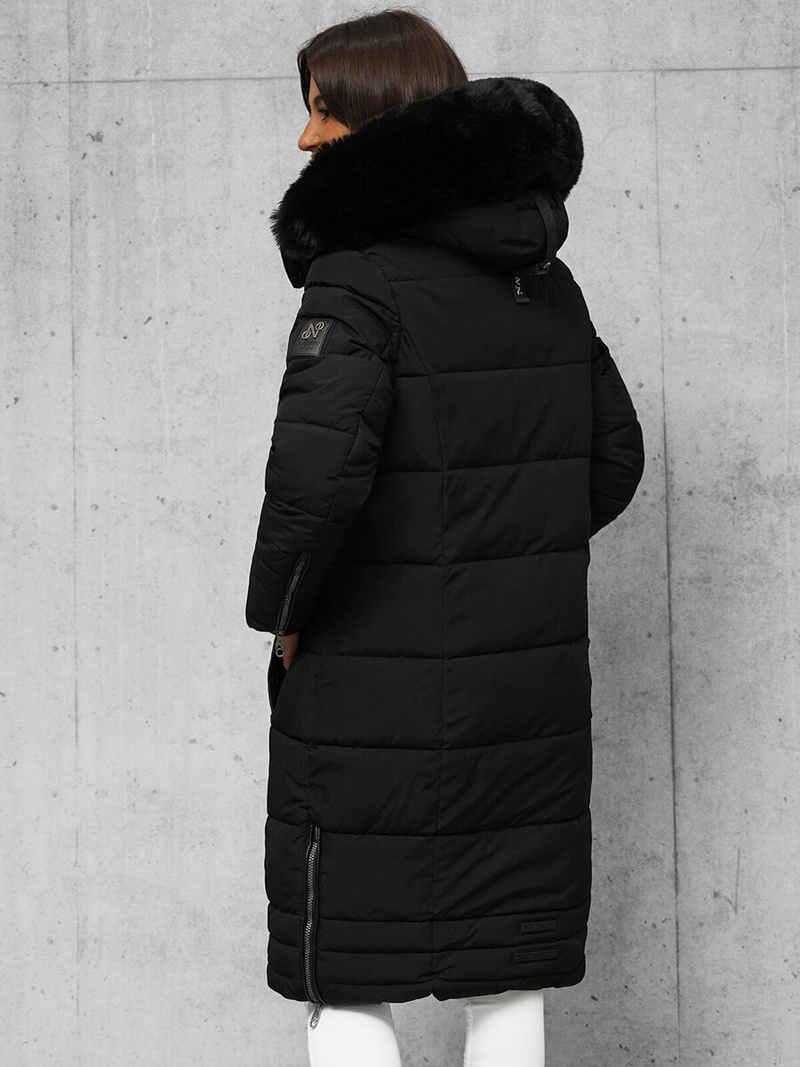 Chaqueta de mujer negra OZONEE O/W377