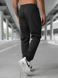 Pantalón de chándal de hombre negras OZONEE JS/15K1838/3