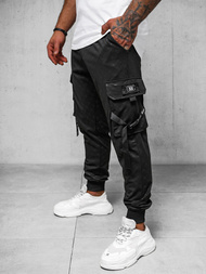 Pantalón de chándal de hombre negras OZONEE O/PS6021