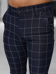 Pantalón chino de hombre azul OZONEE DJ/5505Z