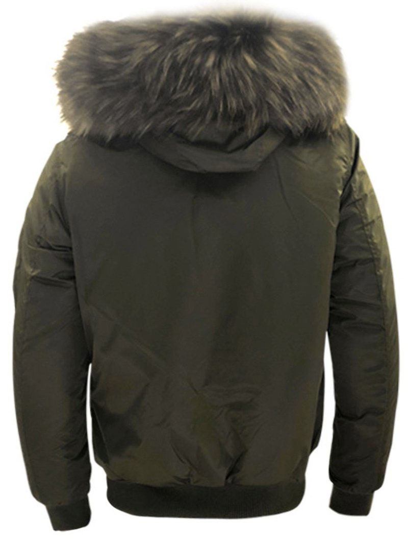 Chaqueta de hombre verde OZONEE O/99122