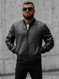 Chaqueta de hombre negra OZONEE O/3A63