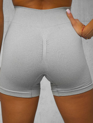 Leggins mujer cortos gris OZONEE O/ZL-037
