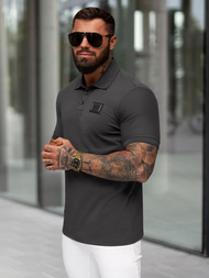 Polo de hombre grafito OZONEE NB/MT3124