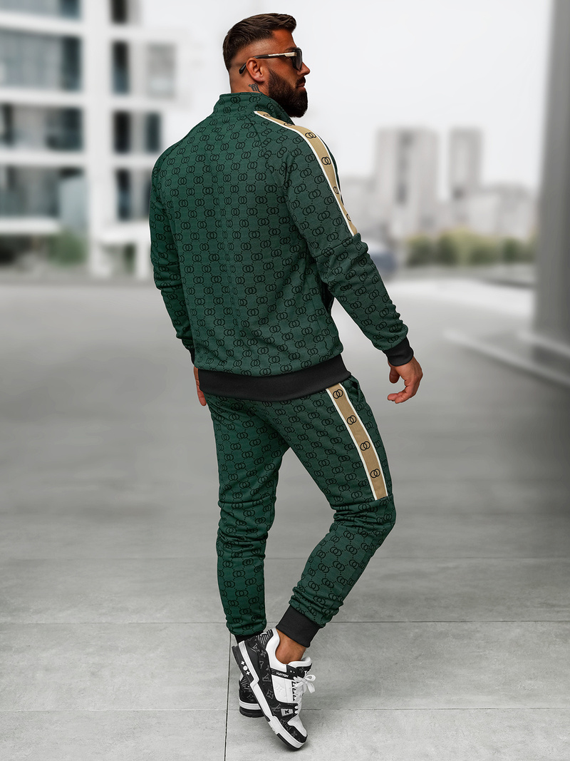 Chándal de hombre verde OZONEE O/FF5110AB