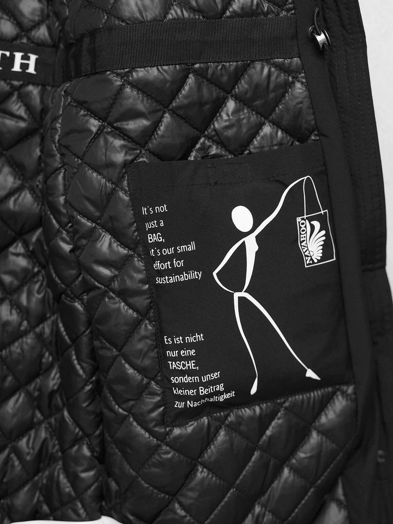 Chaqueta de mujer negra OZONEE O/W377