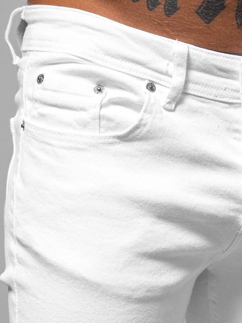 Vaqueros de hombre blancos OZONEE E/5391/01