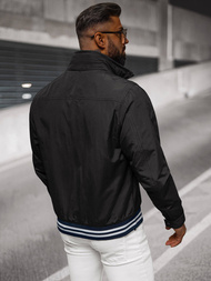 Chaqueta de hombre negra OZONEE JS/5M3101/392Z
