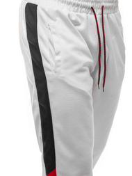Pantalón de chándal de hombre blancos OZONEE JS/JZ11012Z