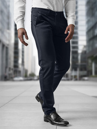 Pantalón chino de hombre azul marino OZONEE V/5100