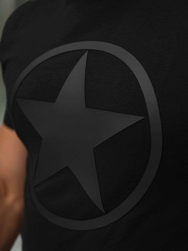 Camiseta de hombre negras OZONEE NB/MT3151