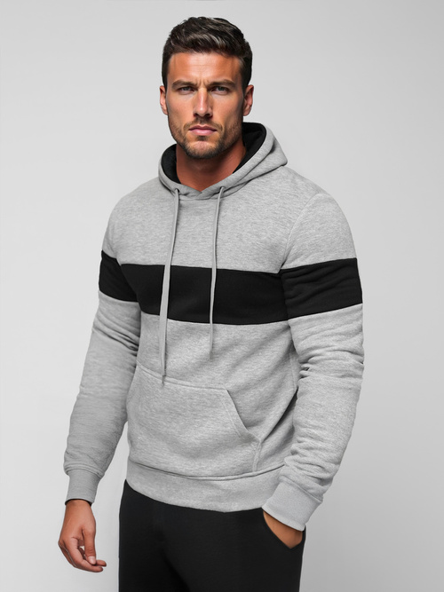 Sudadera de hombre siva OZONEE JS/8B1316/2Z