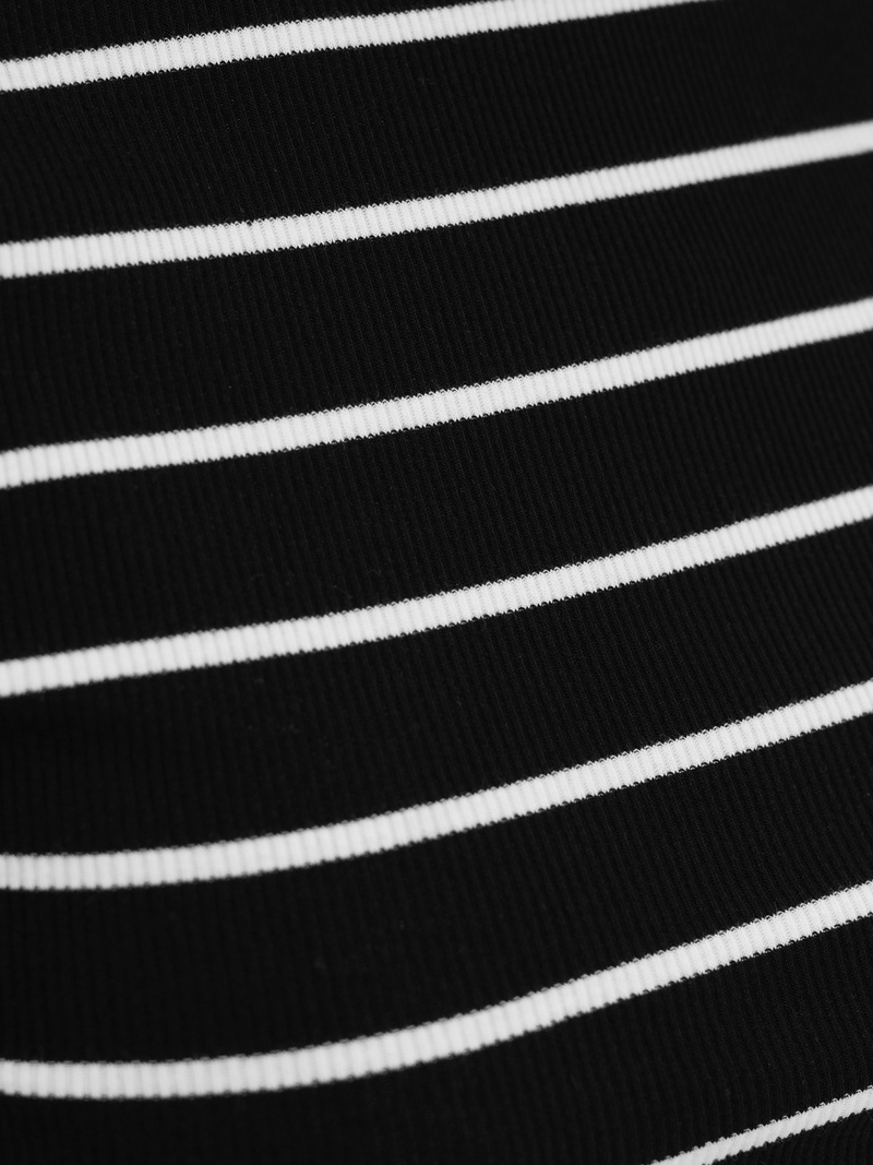 Camiseta de mujer negra OZONEE JS/96T659/3