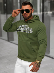 Sudadera de hombre verde OZONEE JS/27B6508/29