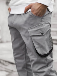 Pantalón jogger de hombre gris OZONEE A/705