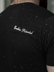 Camiseta de hombre negras OZONEE O/QQ1387