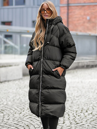 Chaqueta de mujer negra OZONEE JS/5M3163/392Z