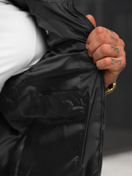 Chaleco de hombre negra OZONEE JS/31M5065/392