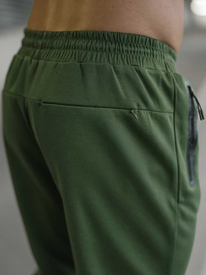 Pantalón de chándal de hombre caqui OZONEE JS/17K1998/29