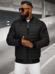 Chaqueta de hombre negra OZONEE JS/MY02Z 